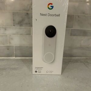 Google nest Smart Doorbell - Elegant White. White
